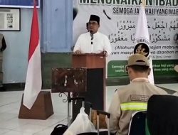 Sekdaprov Riau Lepas Kloter Pertama JCH Pekanbaru di Batam, Titip Doa untuk Bumi Lancang Kuning