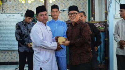 Safari Jumat di Pulau Terong, Wagub Kepri Pastikan Program Makan Gratis Berjalan