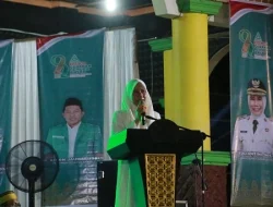 Gema Inhil Berselawat, Wabup Yuliantini Ajak Generasi Muda Teladani Akhlak Rasulullah