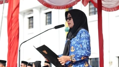 Harkitnas 2026 di Kepri: Sekda Misni Bacakan Pesan Menteri Komdigi Soal Kedaulatan Informasi