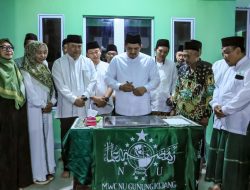 Resmikan Kantor MWC-NU Gunung Kijang, Bupati Roby: Pilar Penting Penjaga Nilai Kebangsaan