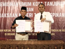 Mitigasi Sengketa Pemilu, KPU dan Kejari Tanjungpinang Resmi Jalin Kerja Sama Hukum