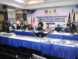 Sinergi Polri-Imigrasi Bongkar Sindikat Scam Internasional di Batam, 210 WNA Diamankan