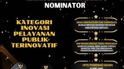 Galanova Award 2026 Dimulai, Intip Daftar Inovasi OPD Bintan yang Masuk Nominasi
