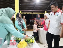 Bupati Roby Puji Kreativitas Tumpeng PKK Kuala Sempang: Mewah Meski Budget Terbatas