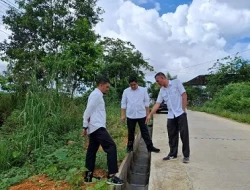 Jalan Sei Jati Kini Mulus dengan Perkerasan Beton, Roby Kurniawan Ajak Warga Jaga Aset Daerah