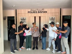 Polres Bintan Gandeng Runner Tanjungpinang Menggelar Jom Lari Bareng, Bersama Polres Bintan