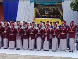 Lulus 100 Persen, SMP Negeri 2 Bunguran Timur Natuna Lepas 61 Siswa Kelas IX