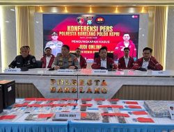 Gerebek Rumah Mewah Sukajadi, Polresta Barelang Sita 1 Miliar Uang Judi Online