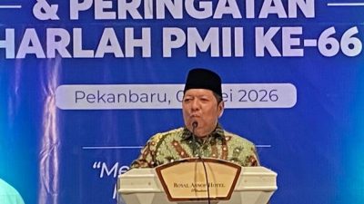 Pemprov Riau Ajak IKA PMII Satukan Langkah Wujudkan Visi Indonesia Emas 2045