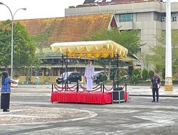 Wabup Yuliantini Pimpin Upacara Hari Lahir Pancasila 2026 di Lapangan Kantor Bupati Inhil