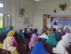 Buka Sosialisasi di Tempuling, Katerina Susanti Perkuat 6 Bidang Pelayanan Dasar Posyandu