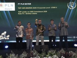 Borong Dua Penghargaan, PLN Batam Sukses Sabet TOP CSR Awards 2026 Bintang 4