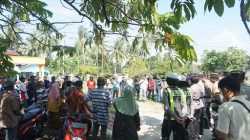 Tolak Tambang Pasir Darat, Aksi Demo Warga Sawang Dikawal Humanis oleh Polres Karimun