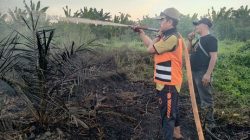 Respons Cepat BPBD Inhil Padamkan Dua Titik Karhutla dalam Hitungan Jam