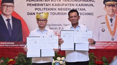 Gubernur Ansar Gandeng Dua Kampus Batam, Cetak Pekerja Migran Sektor Profesional